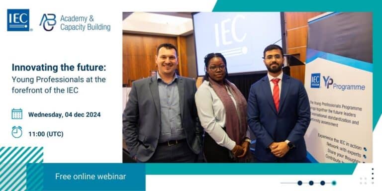 Tutustu mitä kaikkea IEC Young Professionals -ohjelma on