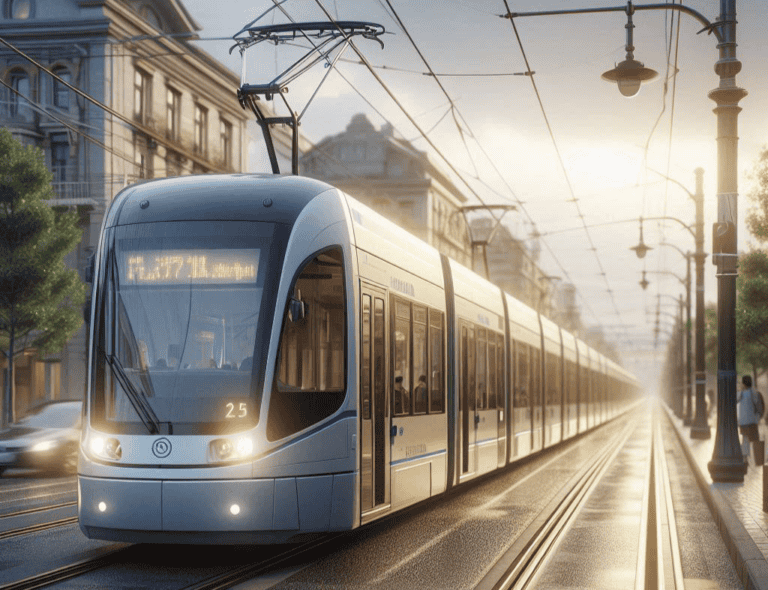 Raitiovaunu – kestävää joukkoliikennettä