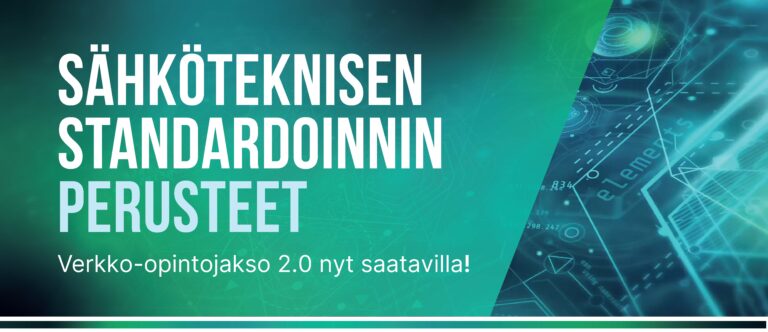 Sähköteknisen standardoinnin perusteet nyt myös opin.fi