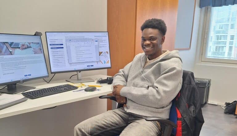 SESKO Trainee John Nkanga